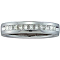 14k White Gold 1/2ct TDW Diamond Band (H-I, I1)