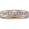 14k Gold Men's 1/2ct TDW Diamond Band