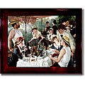 Renoir 'Luncheon of the Boating Party' Framed Canvas Art