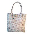American Mills Quilted Pink Floral Large Tote