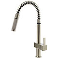 Vigo Teramo Stainless Steel Spiral Kitchen Faucet