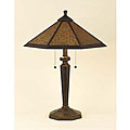 Cherry Wood Table Lamp