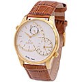 August Steiner Dual Time Men's Quartz Watch