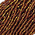 Smokey Topaz Foil-lined Czech 11/0 Seed Beads (Case of 4000)
