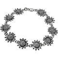 Sterling Silver Sunflower Bracelet