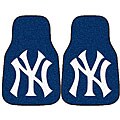 New York Yankees 2-piece Logo Car Mat Set