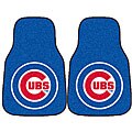 Chicago Cubs 2-piece Logo Car Mat Set