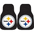 Pittsburgh Steelers 2-piece Car Mat Set