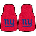 New York Giants 2-piece Car Mat Set