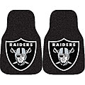 Oakland Raiders 2-piece Car Mat Set