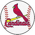 St Louis Cardinals Baseball 27-inch Rug
