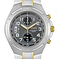 Seiko Men's Chronograph Two Tone Watch