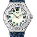 TechnoMarine Women's Blue Denim Strap Watch