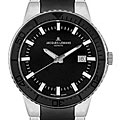 Jacques Lemans Men's Geneve Two-tone Dark Watch