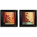 Don Li-Leger 2-piece Framed Textured Print Set
