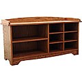 Half-cubby Special Walnut Bench