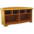 Upper Cubby Bench Golden Oak
