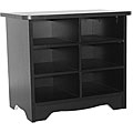 Full Mini-cubby Black Bench