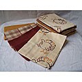 Turkey Trot Kitchen Towels (Set of 12)