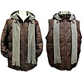 Komitor Women's Plus Size Down-filled Stadium Vest Combo