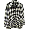 Komitor Women's Houndstooth Wool Coat
