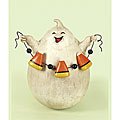 Roly Poly Ghost Halloween Decoration