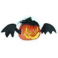 Pumpkin Bat Decorative Accent Piece