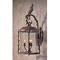 Aviary Outdoor Wall Light with Rust Patina Finish