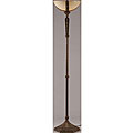 Moroccan Bronze Finish Ambassador Floor Torchiere Lamp