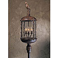 Rust Patina Finish Aviary Outdoor Post Light