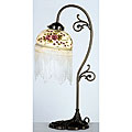Victorian-style Hand-painted Accent Lamp