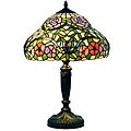 Tiffany-style Corona Verde Table Lamp