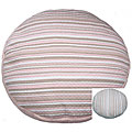 Addison Stripe Round Quilted Pet Bed
