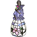 Tiffany-style Waltz Lady Accent Lamp