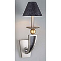 Legacy Brushed Steel 1-light Wall Sconce Light