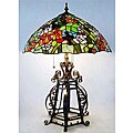 Flowers Table Lamp with Lighted Base