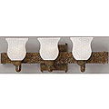 Renaissance 3-light Bronze Bath Fixture