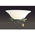 Grapes and Vines Harvest Bronze Wall Sconce