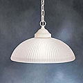 White Stucco 1-light Pendant