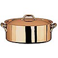 Paderno 1.125-quart Oval Copper Stew Pan