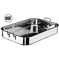 Paderno Stainless Steel 15.75-inch Roasting Pan