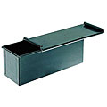 Paderno Blue Steel 19.625-inch Bread Pan with Lid