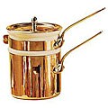 Panderno Copper 1.63-quart Double Boiler Sauce Pan