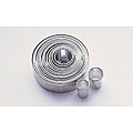 Paderno 14-piece Round Plain Dough Cutters