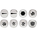 Stainless Steel 8-piece Decorating Tubes