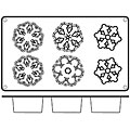 Paderno Snowflake 2.75-inch Nonstick Cake Mold