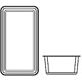 Paderno Nonstick Silicone Rectangular Mold