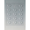 Paderno Fluted Heart 1.125-inch Chocolate Mold