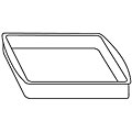 Paderno 11-inch Nonstick Silicone Lasagna Mold