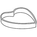 Paderno Heart 8.6-inch Nonstick Silicone Cake Mold